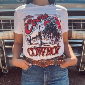 Coors cowboy T’s